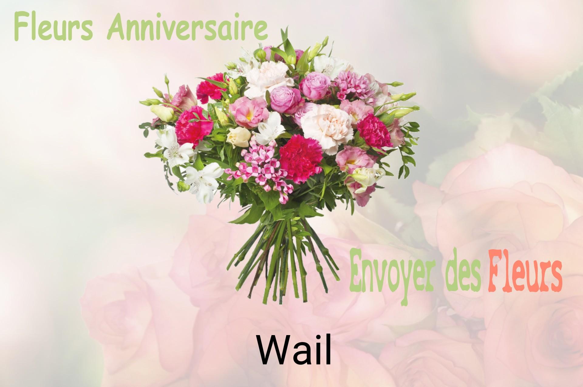 Bouquet de fleurs d’anniversaire livré à Wail