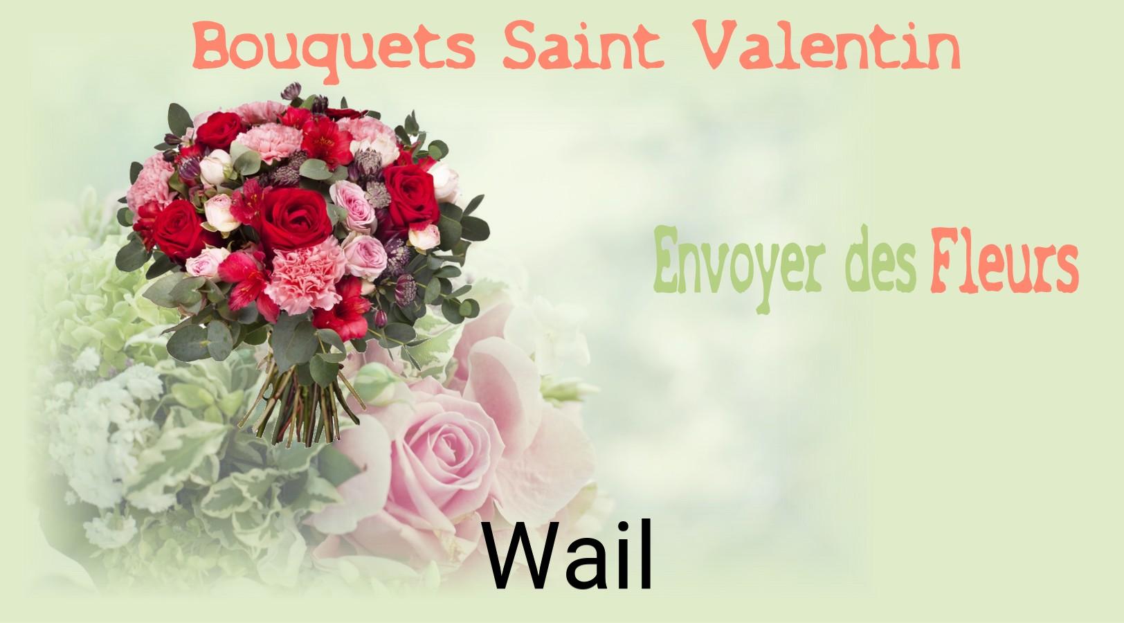 Roses de Saint-Valentin livrées à Wail